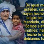 Evangelio San Lucas 17,7-10. Martes 14 de Noviembre de 2017.
