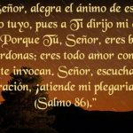 Salmo 85,1-6. Martes 30 de Enero de 2018.
