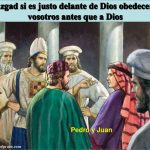 Del libro de los Hechos de los Apóstoles 4,13-21. Sábado 7 de Abril de 2018.