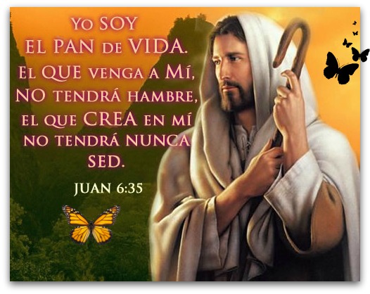 Evangelio San Juan 6,30-35. Martes 17 de Abril de 2018.