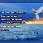 2a lect de la carta del Apóstol San Pablo a los Gálatas 5,16-25. Domingo 20 de Mayo de 2018. Solemnidad, DOMINGO DE PENTECOSTÉS.