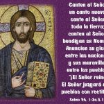 Salmo 97,1-4. Domingo 6 de Mayo de 2018.