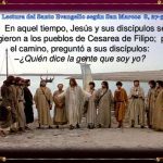 Evangelio San Marcos 8,27-35. Domingo 16 de Septiembre de 2018.