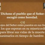 Salmo 32,1-2.4-5.11-12.18-19. Jueves 25 de Octubre de 2018. Misa de la Sagrada Eucaristía.