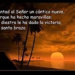Salmo 97,1-6. Lunes 28 de Enero de 2019.