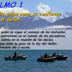 Salmo 1,1-6. Domingo 17 de Febrero de 2019.