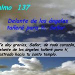 Salmo 137,1-3.7-8. Jueves 14 de Marzo de 2019.