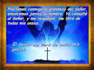 Salmo 33,4-7.16-19. Martes 12 de Marzo de 2019.