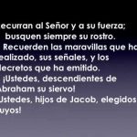 Salmo 104,4-9. Jueves 11 de Abril de 2019.