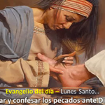 Evangelio San Juan 13,21-33.36-38. Lunes 15 de Abril de 2019.