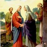 Evangelio San Lucas 1,39-56. Viernes 31 de Mayo de 2019. Fiesta de la Visitación de la Santísima Virgen María.