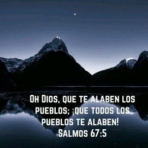 Salmo 66,2-3.5-6.8. Miércoles 15 de Mayo de 2019.