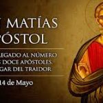 Del libro de los Hechos de los Apóstoles 1,15-17.20-26. Martes 14 de Mayo de 2019. San Matías Apóstol.