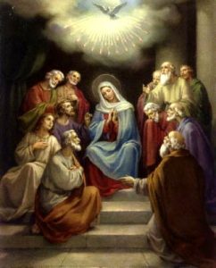 2a lect del libro de los Hechos de los Apóstoles  1,12-14. Lunes 10 de Junio de 2019. Santa María Virgen Madre de la Iglesia.