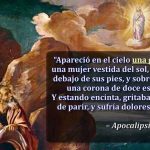1a lect del libro del Apocalipsis, del Apóstol San Juan 11,19;12,1-6.10. Jueves 15 de Agosto de 2019. Solemnidad de la Asunción de la Santísima Virgen María.