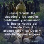 Evangelio San Lucas 8,1-3. Viernes 20 de Septiembre de 2019.