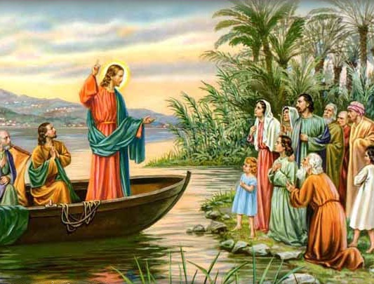 Evangelio San Lucas 5,1-11. Jueves 5 de Septiembre de 2019. Misa de la Sagrada Eucaristía.- Santa Teresa de Calcuta.