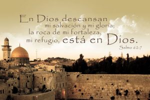 Salmo 61,6-7.9. Lunes 9 de Septiembre de 2019. Misa por los Religiosos.