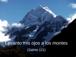 Salmo 120,1-8. Domingo 20 de Octubre de 2019. Día Mundial de las Misiones.