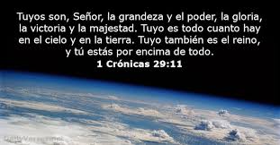 Salmo, 1 Crónicas 29,10-12. Viernes 22 de Noviembre de 2019.