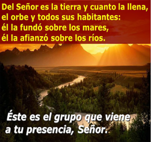 |Salmo 23,1-6. Viernes 20 de Diciembre de 2019. Feria Mayor de Adviento: 