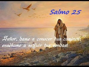 Salmo 24,4-9. Lunes 16 de Diciembre de 2019.