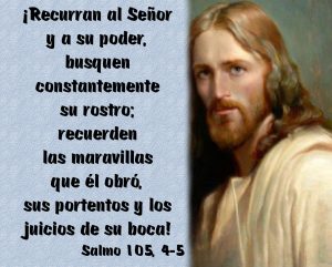 Salmo 104,1-4.6-9. Miércoles 15 de Abril de 2020. Miércoles de la Octava de Pascua.