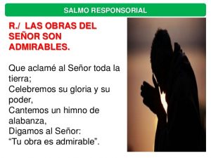 Salmo 65,1-7. Miércoles 29 de Abril de 2020. Miércoles III de Pascua.