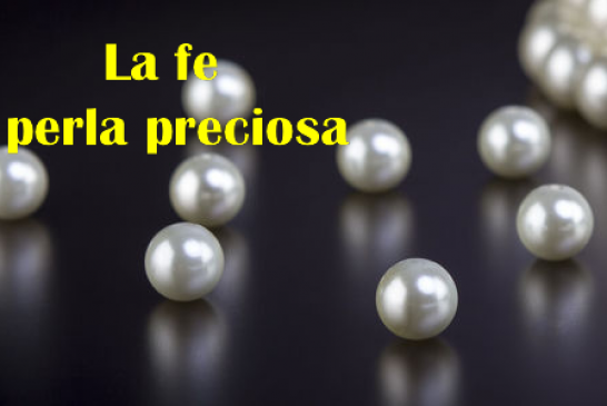 La fe perla preciosa que no se debe echar a pisotear Mt 7, 6. Audio