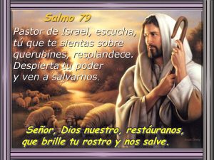Salmo 79,2-3.15-16. Jueves 9 de Julio de 2020. Misa De Nuestro Señor Jesucristo, Sumo y Eterno Sacerdote.