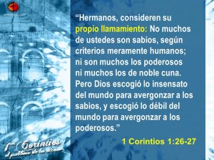 De la 1a carta del Apóstol San Pablo a los Corintios 1,26-31. Sábado 29 de Agosto de 2020. El Martirio de San Juan Bautista.