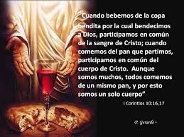 De la 1a carta del Apóstol San Pablo a los Corintios 10,14-22. Sábado 12 de Septiembre de 2020. El Santísimo Nombre de María.