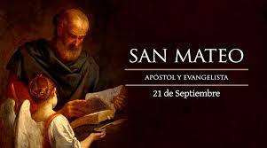 Salmo 18,2-5. Lunes 21 de Septiembre de 2020. Fiesta de San Mateo Apóstol y Evangelista.