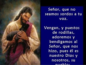 Salmo 94,1-3.5-7. Sábado 28 de Noviembre de 2020. Misa de Santa María Virgen.