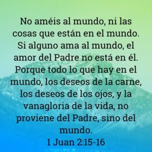 De la 1a carta del Apóstol San Juan 2,12-17. Miércoles 30 de Diciembre de 2020.