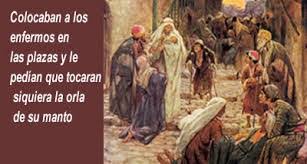 Evangelio San Marcos 6,53-56. Lunes 8 de Febrero 2021. Misa Votiva de los Santos Ángeles.