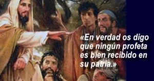 Evangelio San Marcos 6.1-6. Domingo 4 de Julio de 2021.