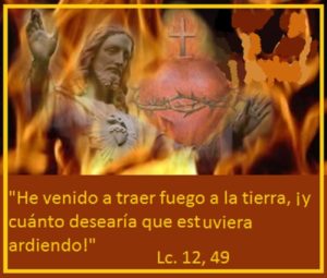 Evangelio San Lucas 12,49-53. Jueves 21 de Octubre de 2021. Misa votiva de Nuestro Señor Jesucristo, Sumo y Eterno Sacerdote.