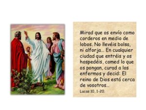 Evangelio San Lucas 10,1-9. Lunes 18 de Octubre de 2021. Fiesta de San Lucas Evangelista.