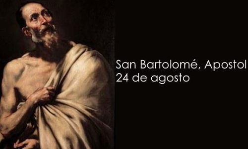 Palabra de Dios 24 de Agosto de 2022. San Bartolome Apostol.