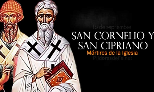 Palabra de Dios 16 de Sep. 2023. Memoria, San Cornelio y San Siprianao.