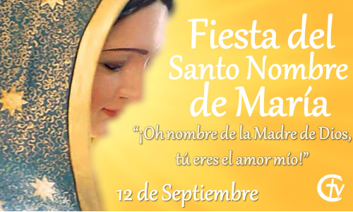Palabra de Dios 12 de Sep. 2023. SANTÍSIMO NOMBRE DE MARÍA.