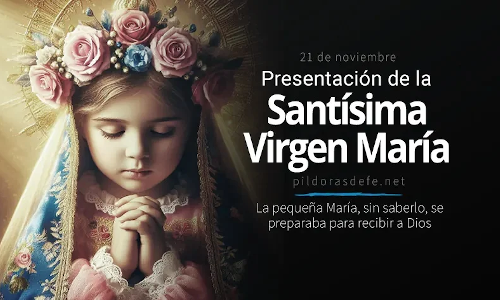 Palabra de Dios 21 de Nov de 2023. Memoria, PRESENTACIÓN DE LA SANTÍSIMA VIRGEN.