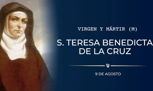 Palabra de Dios 9 de Ago. de 2024. Feria SANTA TERESA BENEDICTA DE LA CRUZ.