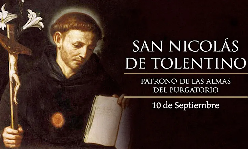 Palabra de Dios 10 de Sep. 2024. San Nicolás de Tolentino.