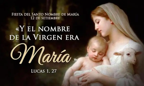 Palabra de Dios 12 de Sep. del 2024. SANTÍSIMO NOMBRE DE MARÍA.