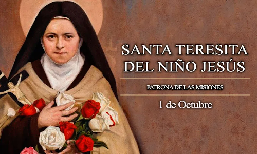 Palabra de Dios 01 de Oct. de 2024. Memoria, SANTA TERESA DEL NIÑO JESÚS.