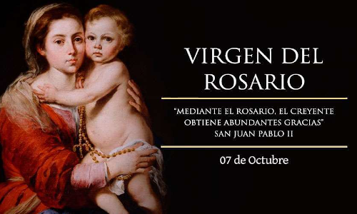 Palabra de Dios 7 de Octubre de 2024. NUESTRA SEÑORA DEL ROSARIO.