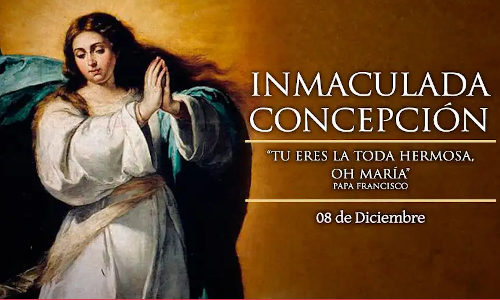 Palabra de Dios 9 de Dic. del 2024. Solemnidad, INMACULADA CONCEPCIÓN DE LA SANTÍSIMA VIRGEN MARÍA.