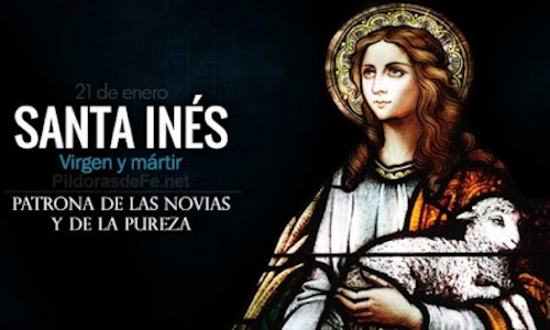 Palabra de Dios 21 de Enero del 2025. Memoria, SANTA INÉS, Virgen y Mártir.